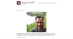 Desktop Screenshot of diggingthedigital.com