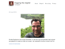 Tablet Screenshot of diggingthedigital.com